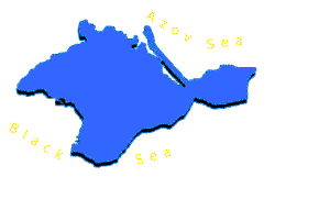 map of  Crimea